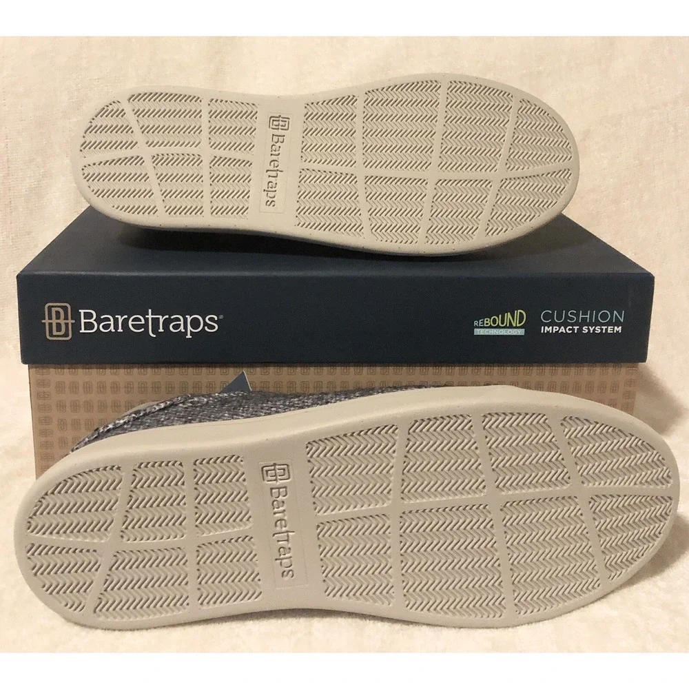 Baretraps Shoes Men's Size 13 Liam Sneakers Rebound Comfort Technology Felt Grey